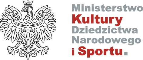 Logo Ministerstwo Kultury Dziedzictwa Narodowego i Sportu